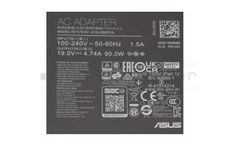 Asus N53SV Original Netzteil 90,0 Watt