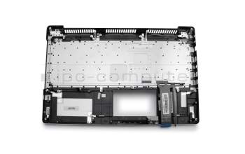 Asus N550JK Original Tastatur inkl. Topcase PO (portugiesisch) silber/silber mit Backlight