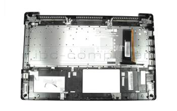 Asus N550JX Original Tastatur inkl. Topcase US (englisch) silber/silber mit Backlight