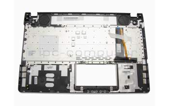Asus N56VM Original Tastatur inkl. Topcase US (englisch) schwarz/silber mit Backlight