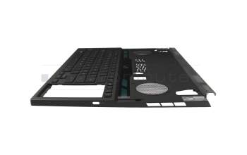 Asus NR2202RX Original Tastatur inkl. Topcase DE (deutsch) schwarz/transparent/schwarz/rot mit Backlight