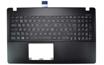 Asus Pro P550CC Tastatur inkl. Topcase DE (deutsch) schwarz/schwarz