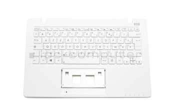 Asus R202CA Original Tastatur inkl. Topcase FR (französisch) weiß/weiß