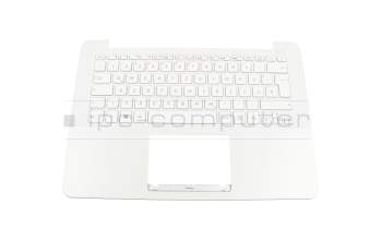 Asus R301UA Original Tastatur inkl. Topcase DE (deutsch) weiß/weiß