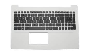 Asus R515MA Original Tastatur inkl. Topcase DE (deutsch) schwarz/weiß