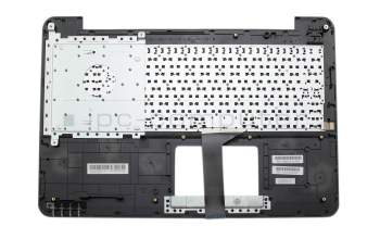 Asus R556LF Original Tastatur inkl. Topcase FR (französisch) schwarz/silber