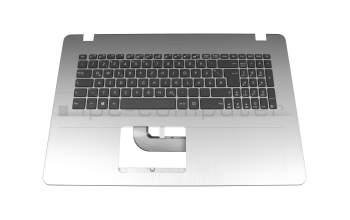 Asus R702MA Original Tastatur inkl. Topcase DE (deutsch) schwarz/grau