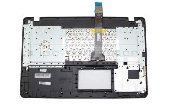 Asus R752LAV Original Tastatur inkl. Topcase DE (deutsch) schwarz/schwarz