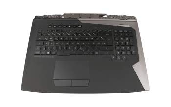 Asus ROG G703GX Original Tastatur inkl. Topcase DE (deutsch) schwarz/schwarz mit Backlight - mit Lautsprechern -