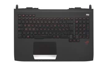 Asus ROG G751JM Original Tastatur inkl. Topcase IT (italienisch) schwarz/schwarz mit Backlight