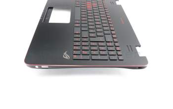 Asus ROG GL551JW Original Tastatur inkl. Topcase DE (deutsch) schwarz/schwarz mit Backlight