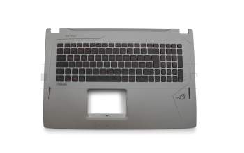 Asus ROG Strix GL702VM Original Tastatur inkl. Topcase DE (deutsch) schwarz/grau mit Backlight