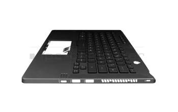 Asus ROG Zephyrus G14 GA401QM Original Tastatur inkl. Topcase DE (deutsch) schwarz/grau mit Backlight