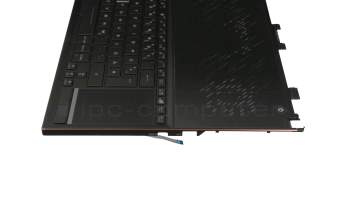 Asus ROG Zephyrus S GX531GX Original Tastatur inkl. Topcase DE (deutsch) schwarz/schwarz mit Backlight
