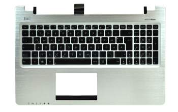 Asus S56CA Original Tastatur inkl. Topcase DE (deutsch) schwarz/silber