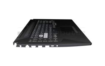 Asus TUF A17 FA706IH Original Tastatur inkl. Topcase DE (deutsch) schwarz/transparent/schwarz mit Backlight