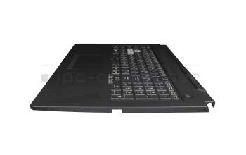 Asus TUF A17 FA706IH Original Tastatur inkl. Topcase US (englisch) schwarz/weiß/schwarz mit Backlight