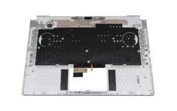 Asus TUF Dash F15 FX516PR Original Tastatur inkl. Topcase DE (deutsch) weiß/weiß mit Backlight