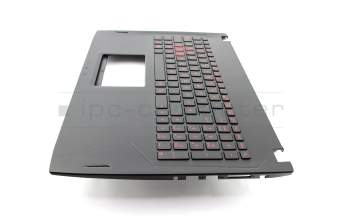 Asus TUF FX502VM Original Tastatur inkl. Topcase DE (deutsch) schwarz/schwarz mit Backlight