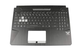 Asus TUF FX505GM Original Tastatur inkl. Topcase DE (deutsch) schwarz/schwarz mit Backlight