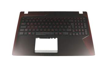 Asus TUF FX553VE Original Tastatur inkl. Topcase DE (deutsch) schwarz/schwarz mit Backlight