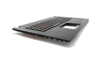 Asus TUF FX753VD Original Tastatur inkl. Topcase UK (englisch) schwarz/schwarz mit Backlight