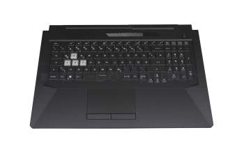 Asus TUF Gaming A17 FA706IU Original Tastatur inkl. Topcase DE (deutsch) schwarz/schwarz mit Backlight