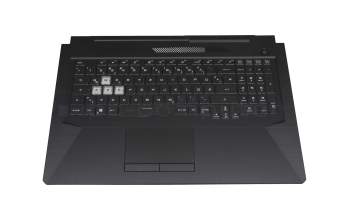 Asus TUF Gaming A17 FA706IU Original Tastatur inkl. Topcase DE (deutsch) schwarz/transparent/schwarz mit Backlight