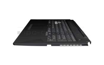 Asus TUF Gaming F17 FX706HC Original Tastatur inkl. Topcase DE (deutsch) schwarz/transparent/schwarz mit Backlight