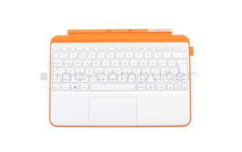 Asus Transformer Mini T102HA Original Tastatur inkl. Topcase DE (deutsch) weiß/orange