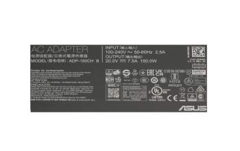 Asus V16 (V3607VJ) Original Netzteil 150,0 Watt normale Bauform