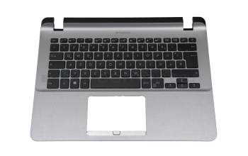 Asus VivoBook 14 R410UA Original Tastatur inkl. Topcase DE (deutsch) schwarz/silber