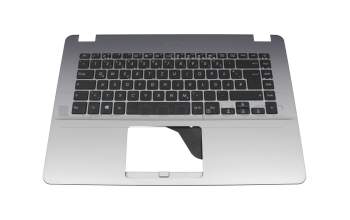 Asus VivoBook 15 F505BP Original Tastatur inkl. Topcase DE (deutsch) schwarz/silber