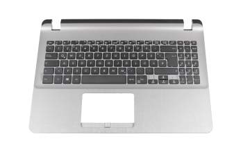 Asus VivoBook 15 F507MA Original Tastatur inkl. Topcase DE (deutsch) schwarz/silber