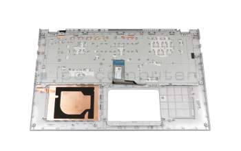Asus VivoBook 15 F512UA Original Tastatur inkl. Topcase DE (deutsch) silber/silber
