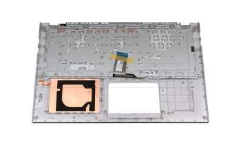 Asus VivoBook 15 X512DA Original Tastatur inkl. Topcase DE (deutsch) silber/silber