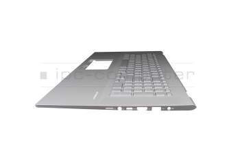 Asus VivoBook 17 F712EA Original Tastatur inkl. Topcase DE (deutsch) silber/silber