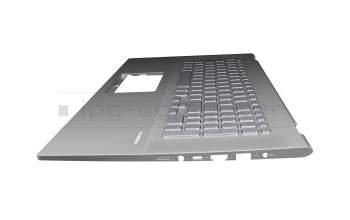 Asus VivoBook 17 F712FA Original Tastatur inkl. Topcase DE (deutsch) silber/silber mit Backlight