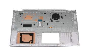Asus VivoBook 17 K712FA Original Tastatur inkl. Topcase DE (deutsch) silber/silber mit Backlight