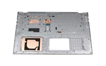 Asus VivoBook 17 R754EA Original Tastatur inkl. Topcase DE (deutsch) silber/silber mit Backlight