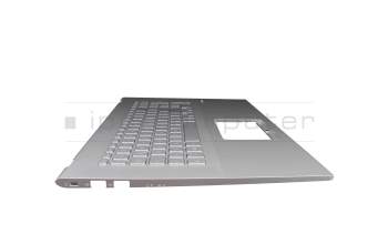 Asus VivoBook 17 R754EA Original Tastatur inkl. Topcase DE (deutsch) silber/silber