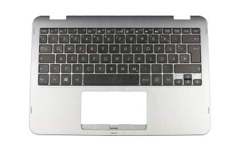 Asus VivoBook Flip 12 TP203MAH Original Tastatur inkl. Topcase DE (deutsch) schwarz/silber
