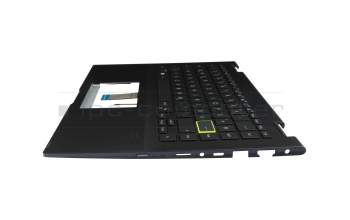 Asus VivoBook Flip 14 TM420UA Original Tastatur inkl. Topcase DE (deutsch) schwarz/schwarz mit Backlight