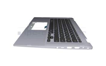 Asus VivoBook Flip 14 TP412FA Original Tastatur inkl. Topcase DE (deutsch) schwarz/silber mit Backlight