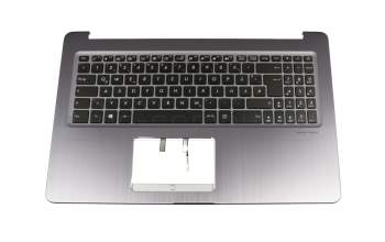 Asus VivoBook Pro 15 N580GD Original Tastatur inkl. Topcase DE (deutsch) schwarz/grau mit Backlight
