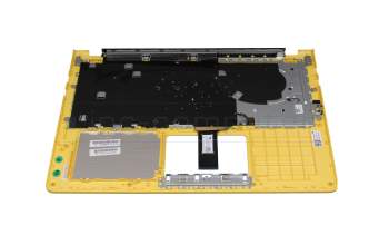 Asus VivoBook S15 X530FN Original Tastatur inkl. Topcase DE (deutsch) schwarz/silber/gelb mit Backlight silber/gelb