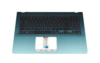 Asus VivoBook S15 X530UA Original Tastatur inkl. Topcase DE (deutsch) schwarz/türkis mit Backlight