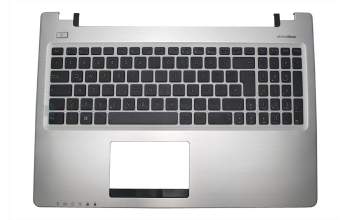 Asus VivoBook S550CB Original Tastatur inkl. Topcase DE (deutsch) schwarz/silber