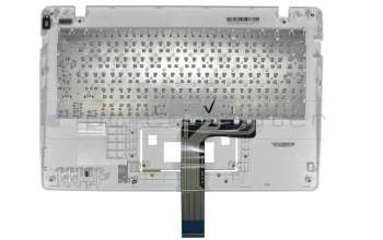 Asus X200CA Original Tastatur inkl. Topcase DE (deutsch) weiß/weiß