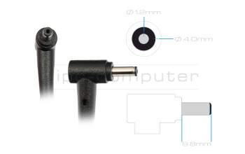 Asus X421UA Original Netzteil 65,0 Watt EU Wallplug normale Bauform